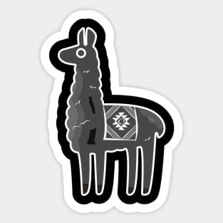 Confused LLama Sticker